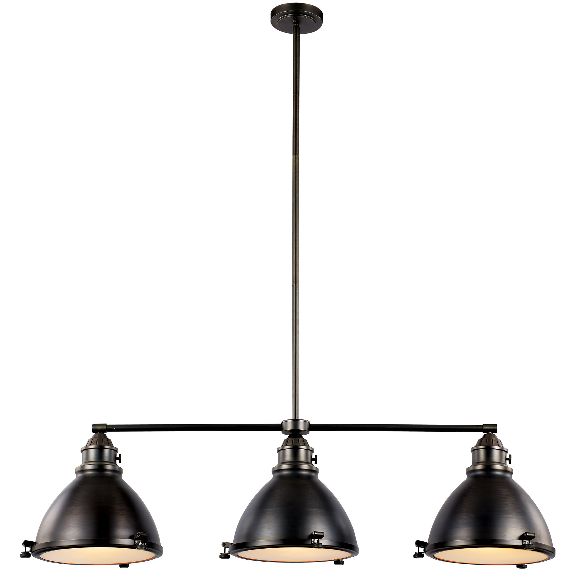 Laurel Foundry Modern Farmhouse Dewey 3Light Kitchen Island Pendant